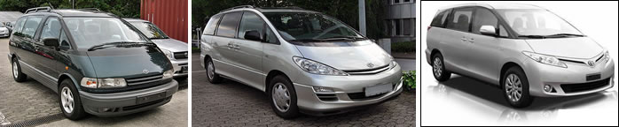 Roof Racks Toyota Tarago vehicle  image